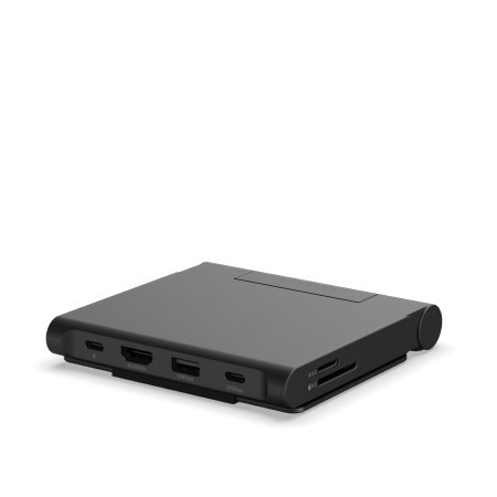 Satechi OntheGo Foldable Stand Hub - składana podstawka i hub do urządzeń mobilnych (USB-C 100W PD, USB-C 10 Gbps, USB-A 10 Gbps