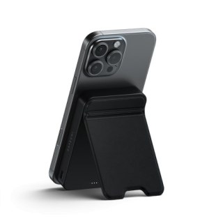 Satechi OntheGo Powerbank 10K - magnetyczny powerbank z podstawką 10000 mAh kompatybilny z MagSafe i Qi2 (black)