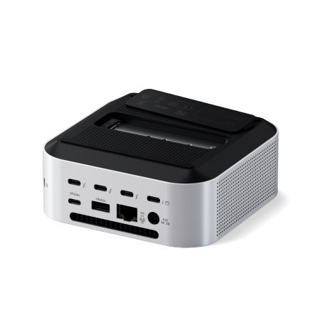 Satechi Thunderbolt 5 CubeDock - wentylowana stacja dokująca TB5 (czytnik kart SD i microSD, 2x USB-A 3.2 gen. 2, 2x USB-C 3.2 g