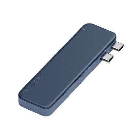 Satechi USB-C Snap Hub - adapter do urządzeń mobilnych (USB-C 5 Gbps, USB-A 5 Gbps, HDMI 4K, czytnik kart micro/SD 104 MB/s, USB