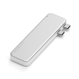 Satechi USB-C Snap Hub - adapter do urządzeń mobilnych (USB-C 5 Gbps, USB-A 5 Gbps, HDMI 4K, czytnik kart micro/SD 104 MB/s, USB