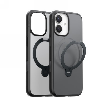 TORRAS Ostand Spin - etui do iPhone 17 kompatybilne z MagSafe (black)