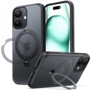 TORRAS Ostand Spin - etui do iPhone 17 kompatybilne z MagSafe (black)