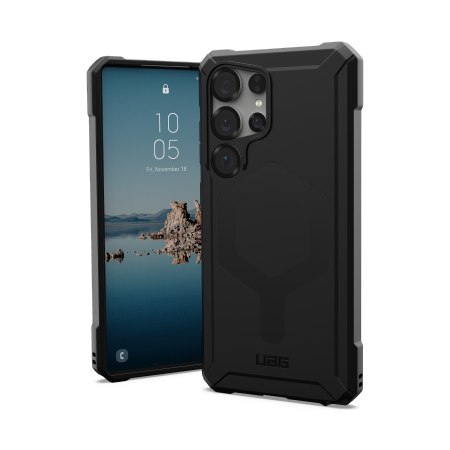 UAG Essential Armor Magnet - obudowa ochronna do Samsung Galaxy S25 Ultra 5G z wbudowanym modułem magnetycznym (black) [eol]