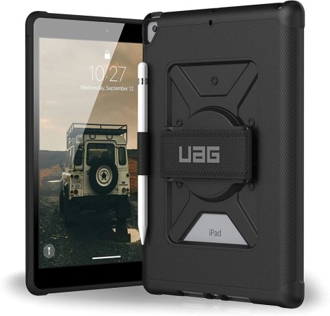 UAG Metropolis HS - obudowa ochronna z uchwytem do Apple Pencil oraz uchwytem na dłoń do iPad 10.2" 7/8/9 generacja (wersja OEM)