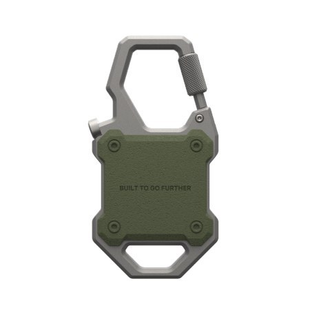 UAG Monarch - etui do AirTag (olive/silver)