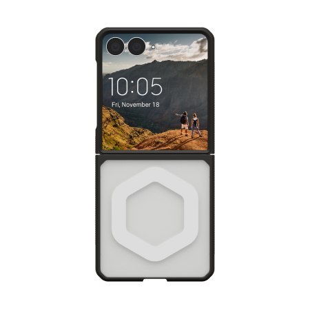 UAG Mouve - etui z wbudowanym modułem magnetycznym do Samsung Galaxy Z Flip 8 (ice)