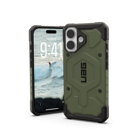 UAG Pathfinder MagSafe - etui do iPhone 17 kompatybilne z MagSafe (olive)