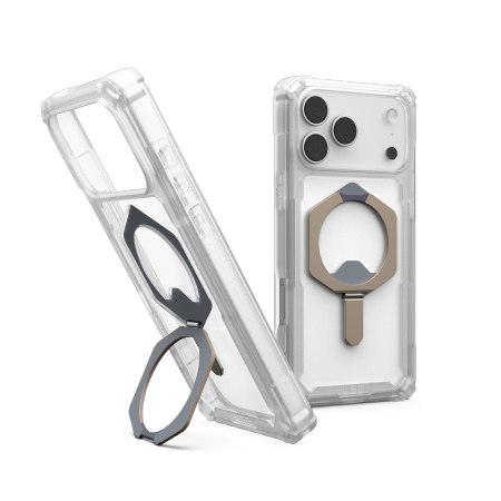 UAG Plasma XTE MagSafe - etui do iPhone 17 Pro Max kompatybilne z MagSafe (clear/titanium) [eol]