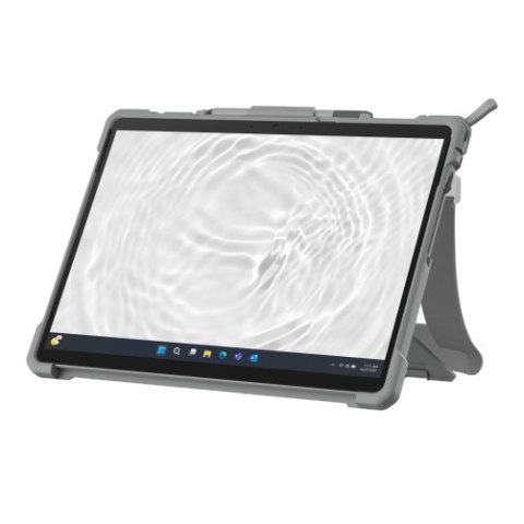 UAG Plasma - obudowa ochronna z wbudowaną podstawką oraz paskiem na dłoń i ramię do Microsoft Surface Pro 9/10/11 (white/gray)