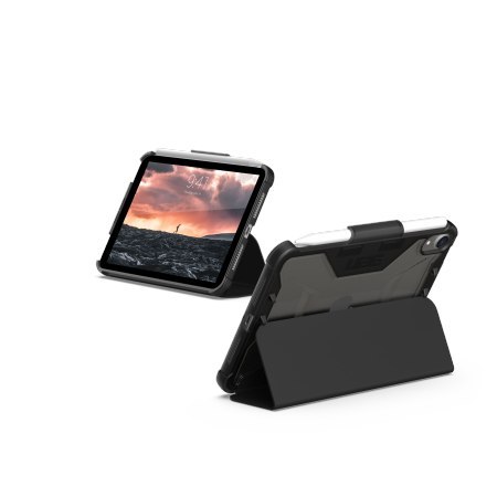 UAG Plyo Folio - obudowa ochronna z uchwytem do Apple Pencil do iPad mini 6G/7G (black)