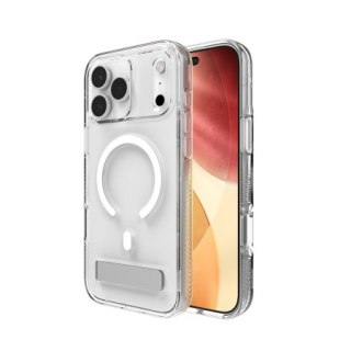 ZAGG Crystal Palace Snap KS - etui z podstawką do iPhone 18 Pro Max / 17 Pro Max kompatybilne z MagSafe (clear) [s]