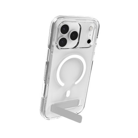 ZAGG Crystal Palace Snap KS - etui z podstawką do iPhone 18 Pro Max / 17 Pro Max kompatybilne z MagSafe (clear) [s]
