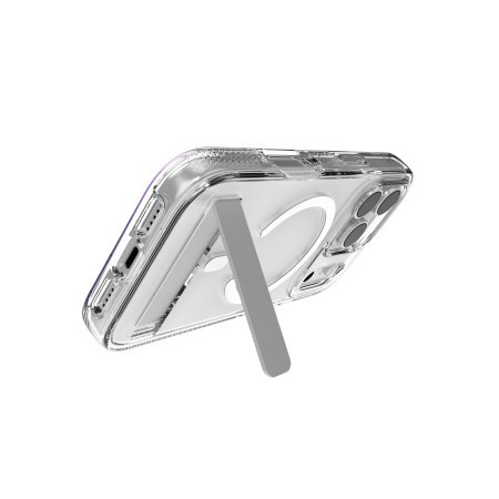ZAGG Crystal Palace Snap KS - etui z podstawką do iPhone 18 Pro / 17 Pro kompatybilne z MagSafe (clear) [s]
