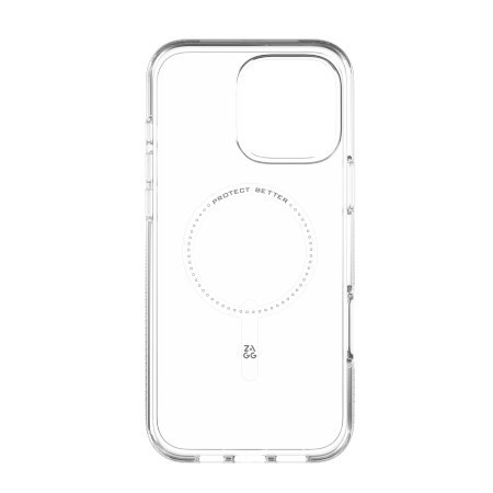 ZAGG Crystal Palace Snap - obudowa ochronna do iPhone 16 Pro Max kompatybilna z MagSafe (clear)