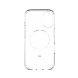ZAGG Crystal Palace Snap - obudowa ochronna do iPhone 16 kompatybilna z MagSafe (clear)