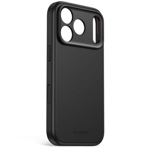 Decoded AntiMicrobial Silicone Backcover - etui do iPhone 18 Pro Max / 17 Pro Max kompatybilne z MagSafe (carbon black)