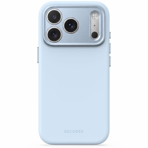 Decoded AntiMicrobial Silicone Backcover - etui do iPhone 18 Pro Max / 17 Pro Max kompatybilne z MagSafe (sky blue)