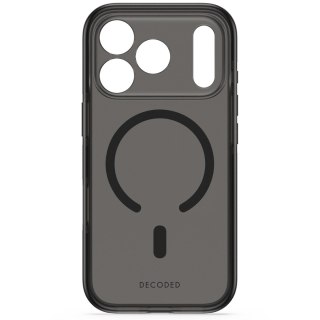 Decoded DropTec Transparent Backcover - etui do iPhone 18 Pro / 17 Pro kompatybilne z MagSafe (frosted black)