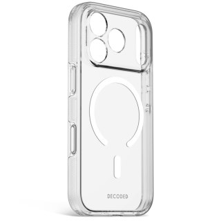Decoded DropTec Transparent Backcover - etui do iPhone 18 Pro / 17 Pro kompatybilne z MagSafe (transparent)