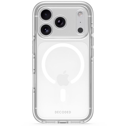 Decoded DropTec Transparent Backcover - etui do iPhone 18 Pro / 17 Pro kompatybilne z MagSafe (transparent)