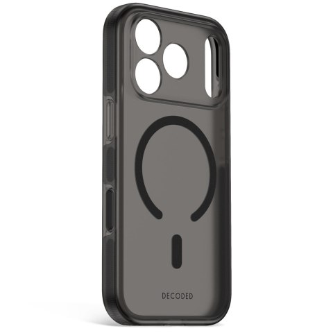 Decoded DropTec Transparent Backcover - etui do iPhone 18 Pro Max / 17 Pro Max kompatybilne z MagSafe (frosted black)