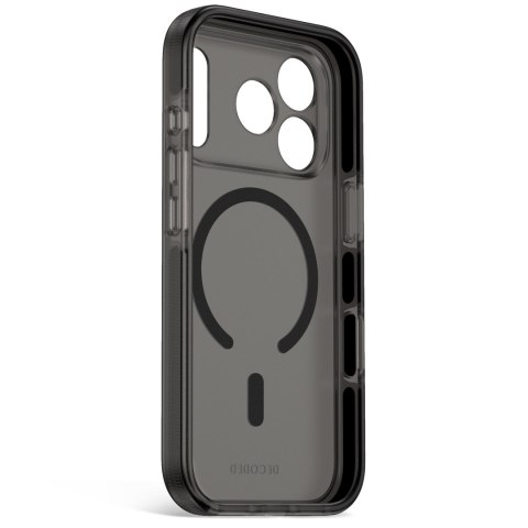 Decoded DropTec Transparent Backcover - etui do iPhone 18 Pro Max / 17 Pro Max kompatybilne z MagSafe (frosted black)
