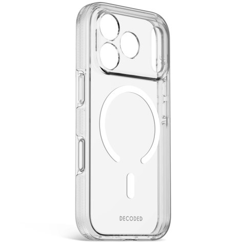Decoded DropTec Transparent Backcover - etui do iPhone 18 Pro Max / 17 Pro Max kompatybilne z MagSafe (transparant)