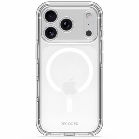 Decoded DropTec Transparent Backcover - etui do iPhone 18 Pro Max / 17 Pro Max kompatybilne z MagSafe (transparant)