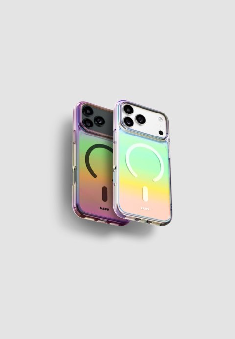 Laut Holo - etui do iPhone 18 Pro / 17 Pro kompatybilne z MagSafe (holo pearl)