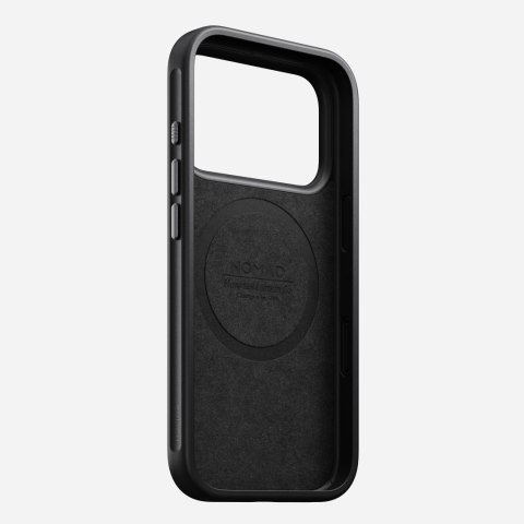 NOMAD Modern Leather Case - etui do iPhone 18 Pro / 17 Pro kompatybilne z MagSafe, skóra Horween (black)