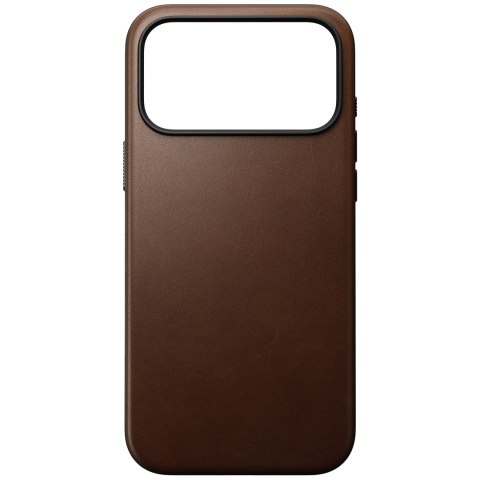 NOMAD Modern Leather Case - etui do iPhone 18 Pro Max / 17 Pro Max kompatybilne z MagSafe, skóra Camino (brown)