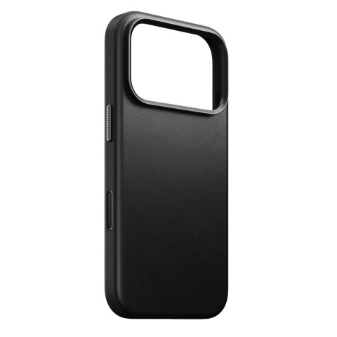 NOMAD Traditional Leather Case - etui do iPhone 18 Pro / 17 Pro kompatybilne z MagSafe, skóra Camino (black)