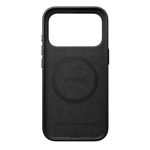 NOMAD Traditional Leather Case - etui do iPhone 18 Pro / 17 Pro kompatybilne z MagSafe, skóra Camino (black)