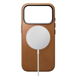 NOMAD Traditional Leather Case - etui do iPhone 18 Pro / 17 Pro kompatybilne z MagSafe, skóra Camino (english tan-c)