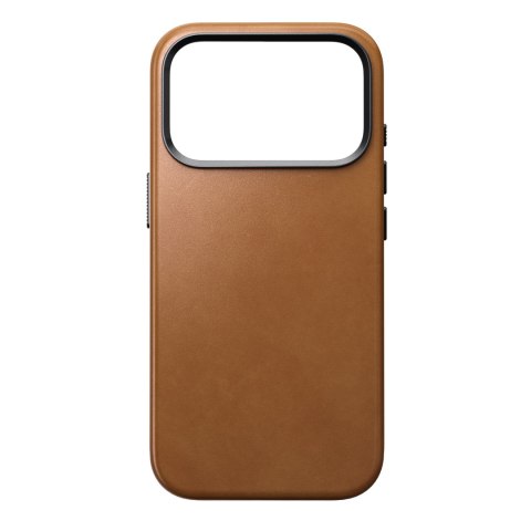 NOMAD Traditional Leather Case - etui do iPhone 18 Pro / 17 Pro kompatybilne z MagSafe, skóra Camino (english tan-c)