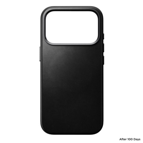 NOMAD Traditional Leather Case - etui do iPhone 18 Pro / 17 Pro kompatybilne z MagSafe, skóra Horween (black)