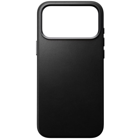NOMAD Traditional Leather Case - etui do iPhone 18 Pro Max / 17 Pro Max kompatybilne z MagSafe, skóra Camino (black)