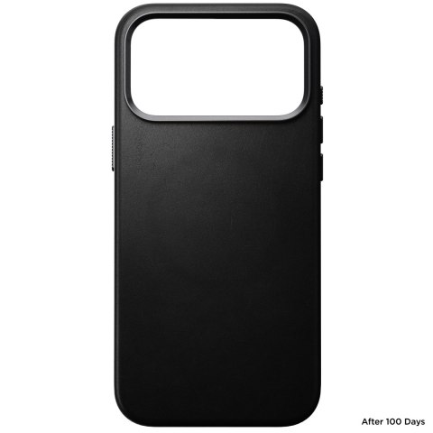NOMAD Traditional Leather Case - etui do iPhone 18 Pro Max / 17 Pro Max kompatybilne z MagSafe, skóra Camino (black)