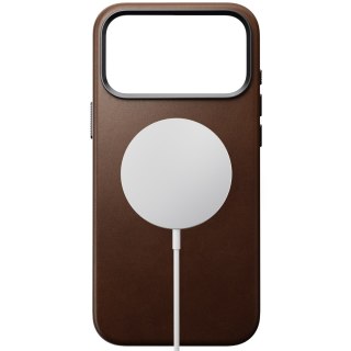 NOMAD Traditional Leather Case - etui do iPhone 18 Pro Max / 17 Pro Max kompatybilne z MagSafe, skóra Camino (brown)