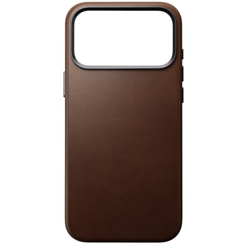 NOMAD Traditional Leather Case - etui do iPhone 18 Pro Max / 17 Pro Max kompatybilne z MagSafe, skóra Camino (brown)