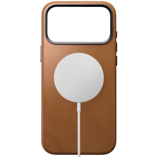 NOMAD Traditional Leather Case - etui do iPhone 18 Pro Max / 17 Pro Max kompatybilne z MagSafe, skóra Camino (english tan-c)