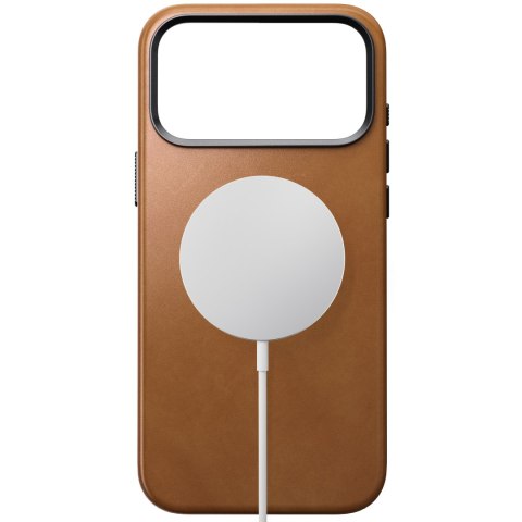 NOMAD Traditional Leather Case - etui do iPhone 18 Pro Max / 17 Pro Max kompatybilne z MagSafe, skóra Camino (english tan-c)