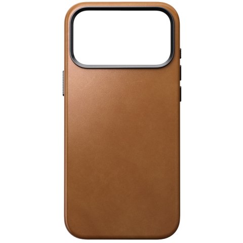 NOMAD Traditional Leather Case - etui do iPhone 18 Pro Max / 17 Pro Max kompatybilne z MagSafe, skóra Camino (english tan-c)