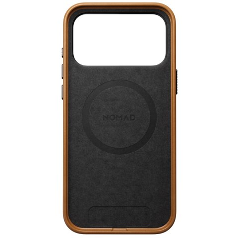 NOMAD Traditional Leather Case - etui do iPhone 18 Pro Max / 17 Pro Max kompatybilne z MagSafe, skóra Camino (english tan-c)