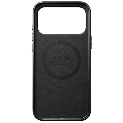 NOMAD Traditional Leather Case - etui do iPhone 18 Pro Max / 17 Pro Max kompatybilne z MagSafe, skóra Horween (black)