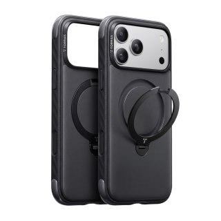 TORRAS Ostand Q3 Rugg - etui do iPhone 18 Pro / 17 Pro kompatybilne z MagSafe (black)
