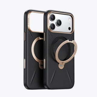 TORRAS Ostand Q3 VegSkin - etui do iPhone 18 Pro / 17 Pro kompatybilne z MagSafe (black)