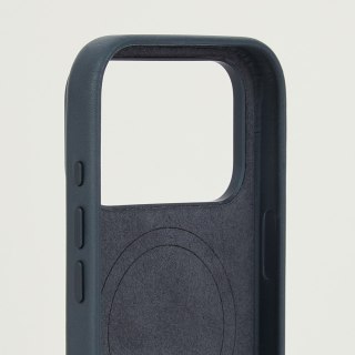Troubadour Leather Case - etui skórzane do iPhone 18 Pro / 17 Pro kompatybilne z MagSafe (basalt)