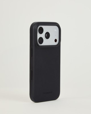 Troubadour Leather Case - etui skórzane do iPhone 18 Pro / 17 Pro kompatybilne z MagSafe (black)